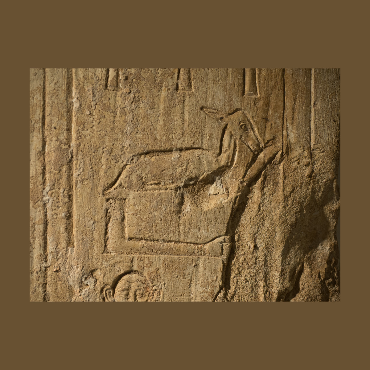 Relief à texte hiéroglyphique thumbnail 6