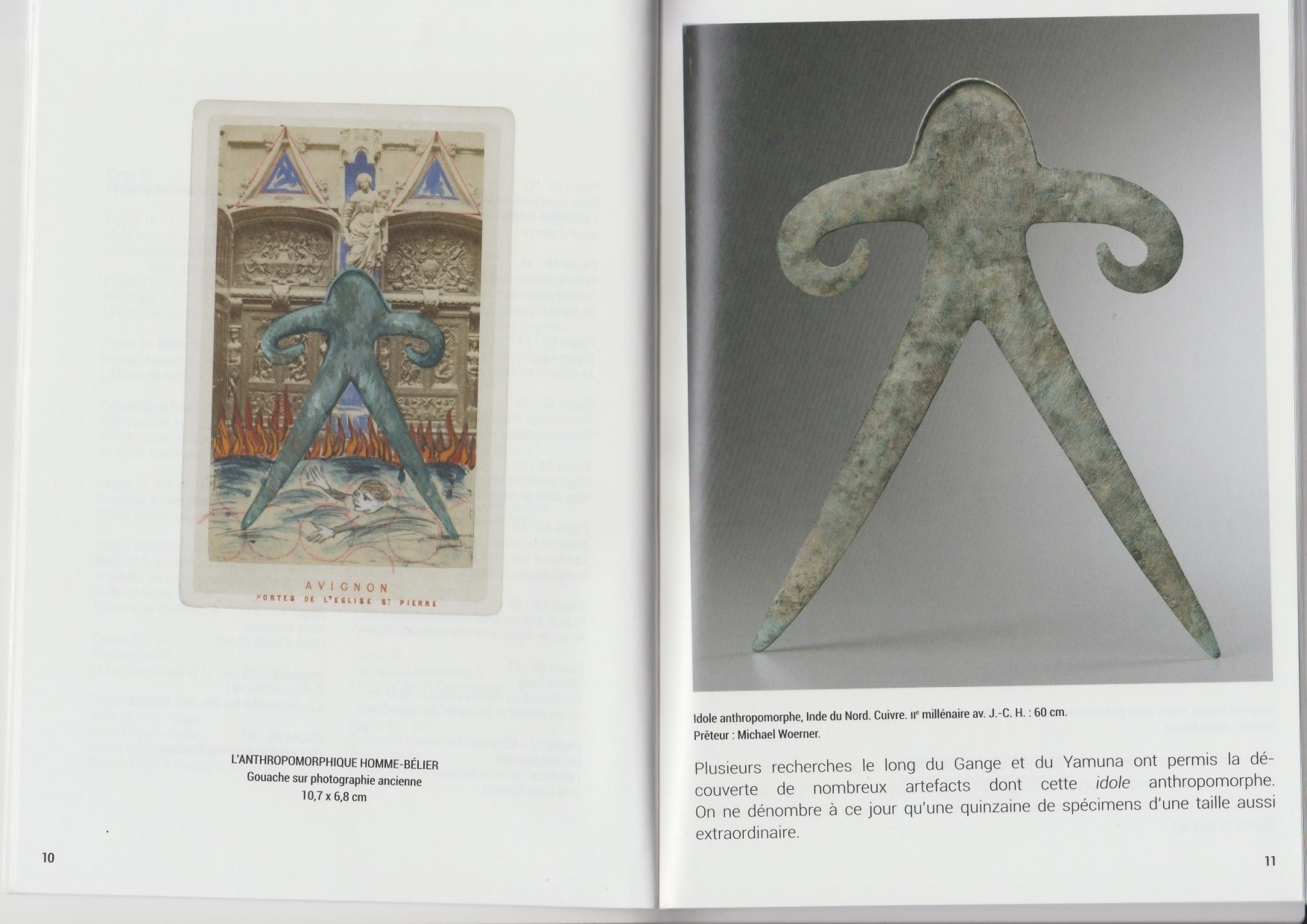 Abbaye de Cluny — L'anthropomorphique humain et la figure d'Isis